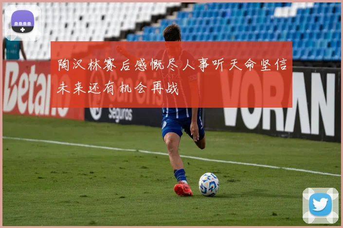 陶汉林赛后感慨尽人事听天命坚信未来还有机会再战